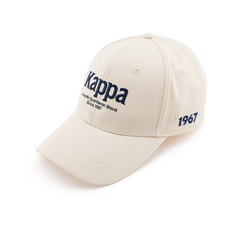 kappa简约卡帕棒球帽2023新款男女户外遮阳帽刺绣鸭舌帽K0DY8MB22