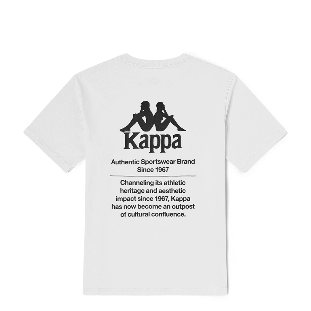 kappa卡帕运动短袖圆领半袖透气情侣运动舒适户外上衣K0DX2TD96D