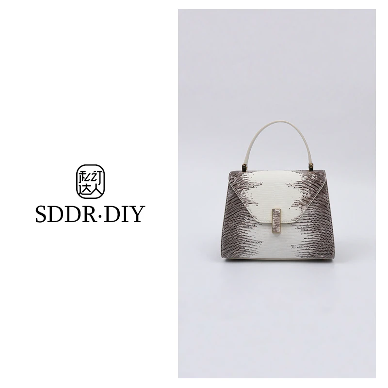 私订达人2025春夏新款蜥蜴皮经典女包轻奢时尚百搭斜跨包高端独特