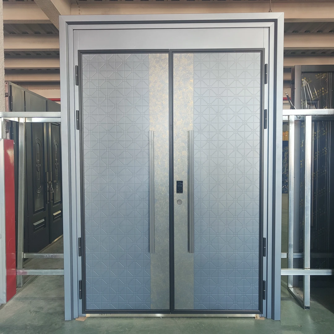 专业定制防爆铸铝门仿铸铝大门别墅大门自建房大门新中式源头工厂