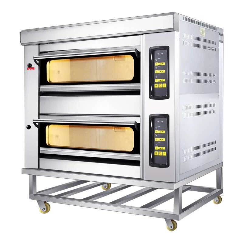 二层四盘燃气电脑款大容量烤箱