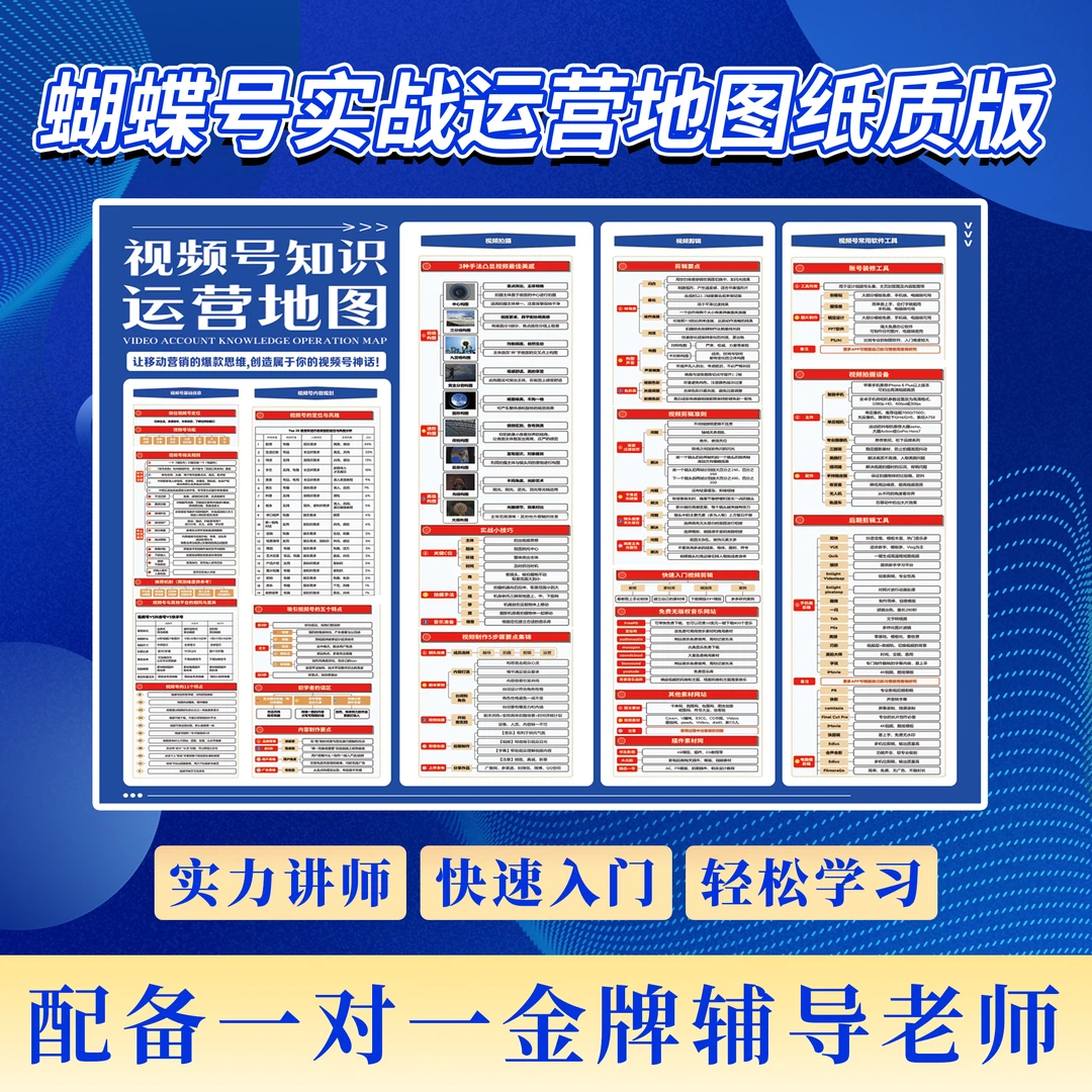 蝴蝶号实战运营地图