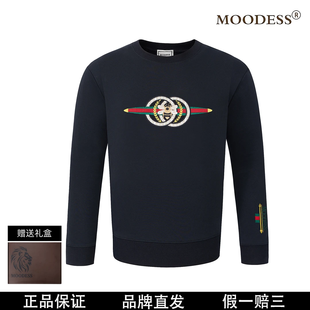 【公子杰专属】MOODESS 【蜂皇】 高定奢品 重工刺绣 长袖卫衣