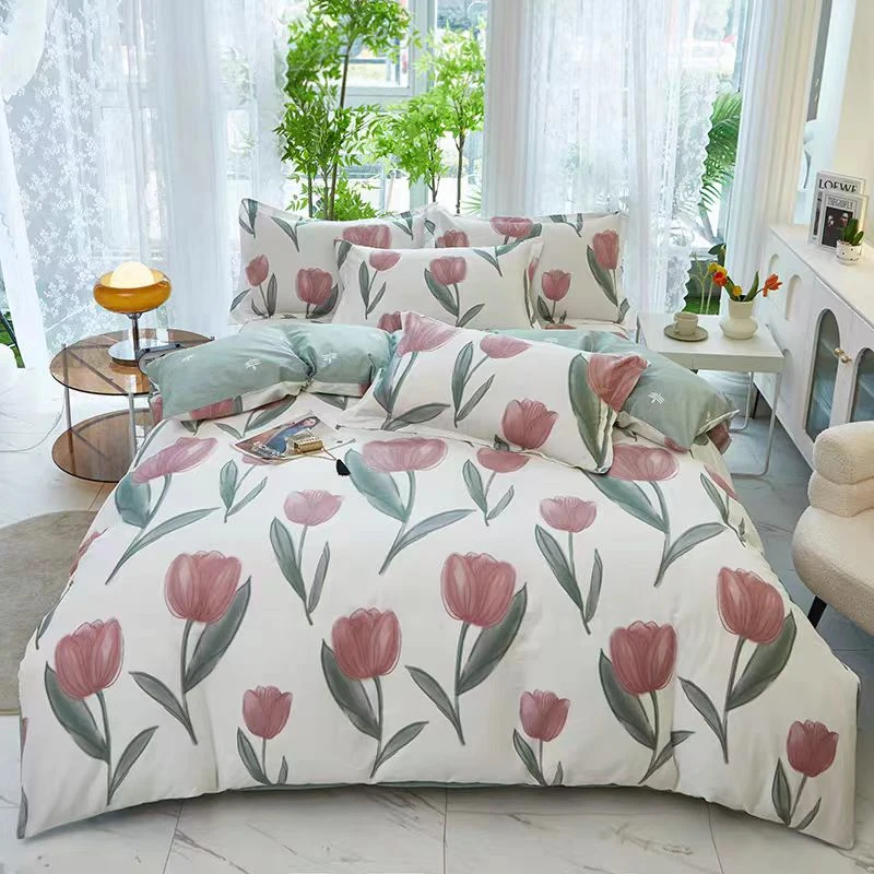 2单人1.5*2米被罩 60s纯棉被罩微瑕100%全棉斜纹精梳棉微瑕被套