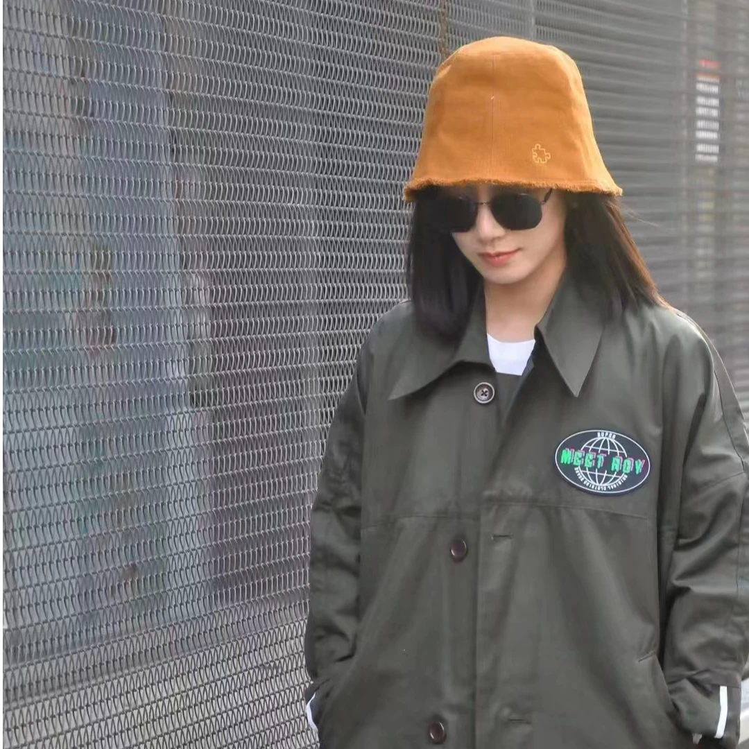 meet roy 宽松剪裁超长风衣外套oversize版型