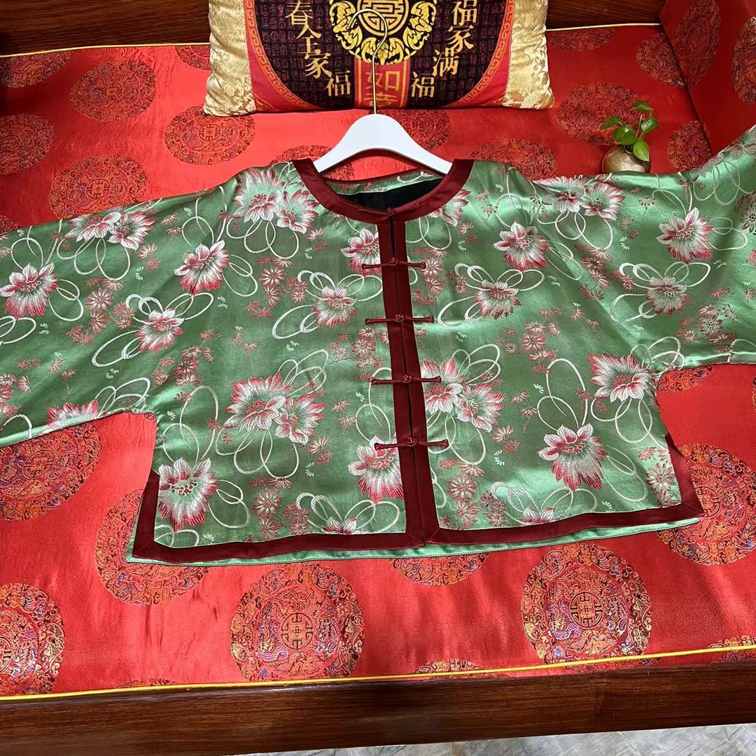 老织锦手工复刻上衣