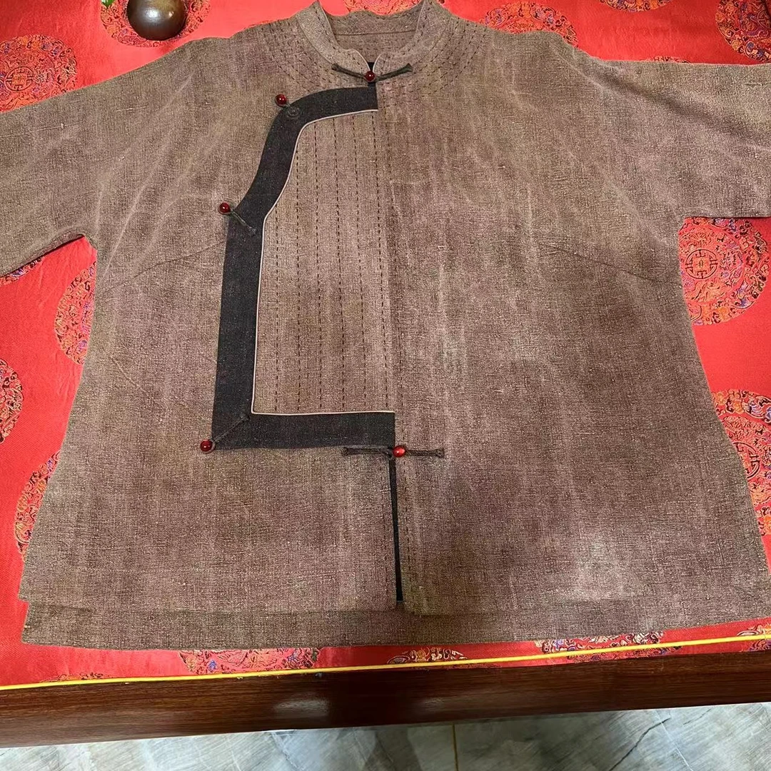 柞蚕丝手工复刻老料