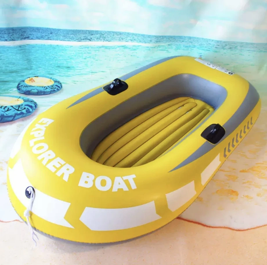 加厚户外钓鱼充气皮划艇