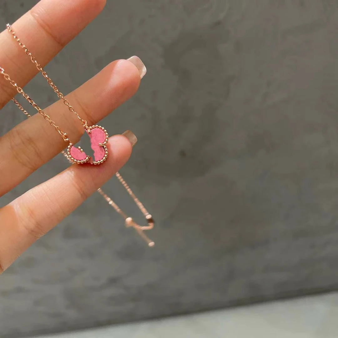 铜合金项链 超高版 不易褪色四叶花高级感项链 XL-6562