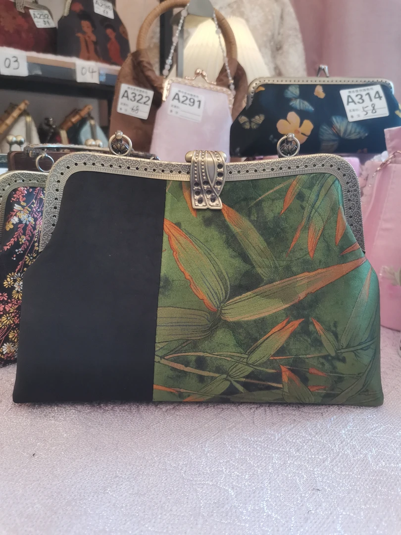 手工真丝包包，捡漏进