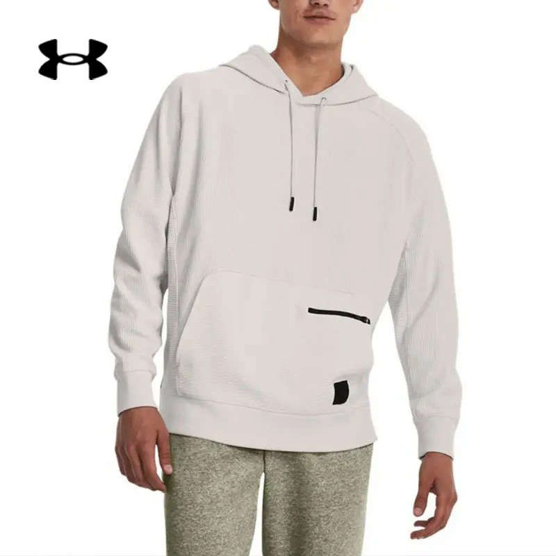 UA安德玛卫衣男士Ottoman Fleece Hoodie跑步健身休闲运动1373878