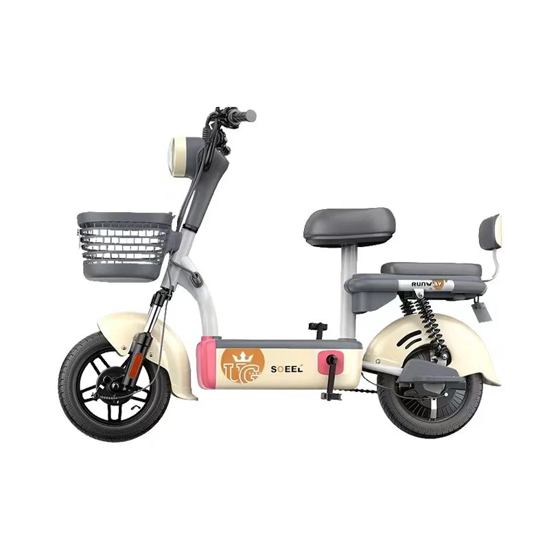 皮皮兔泡泡新国标电动自行车长续航346