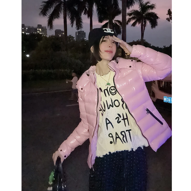 王妃短款时尚外套羽绒服