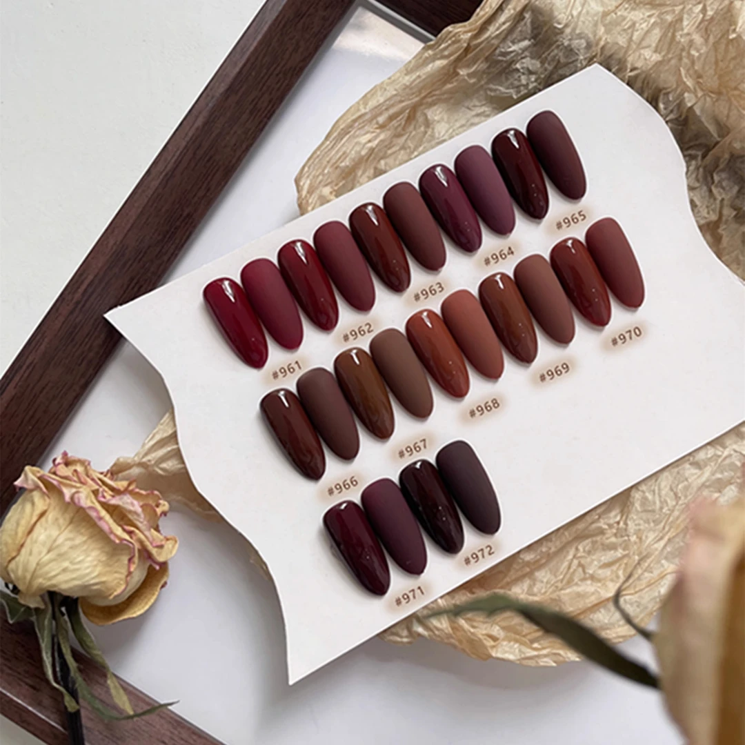 茜里兮冉12色NO.81焦糖色套装甲油胶美拉德枫焦糖玛奇朵摩卡棕咖