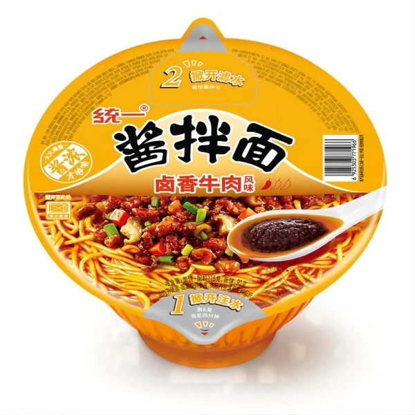 统一酱拌面(卤香牛肉风味)120g/碗(新旧包装规格随机发货)