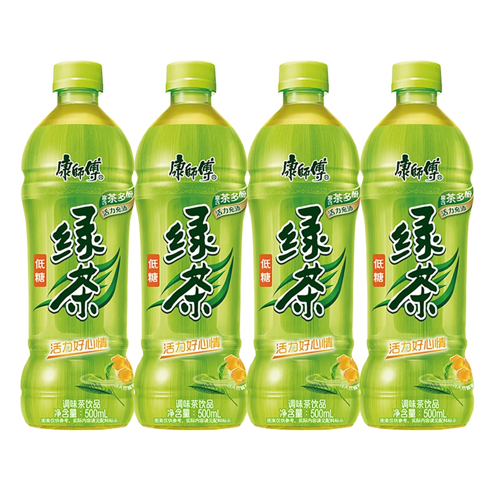 康师傅绿茶饮品下午茶 500ml*4瓶