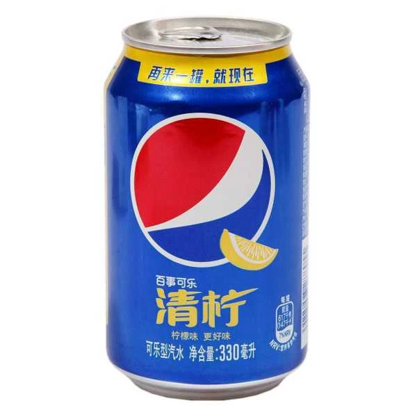 【百事】清柠330ml/罐