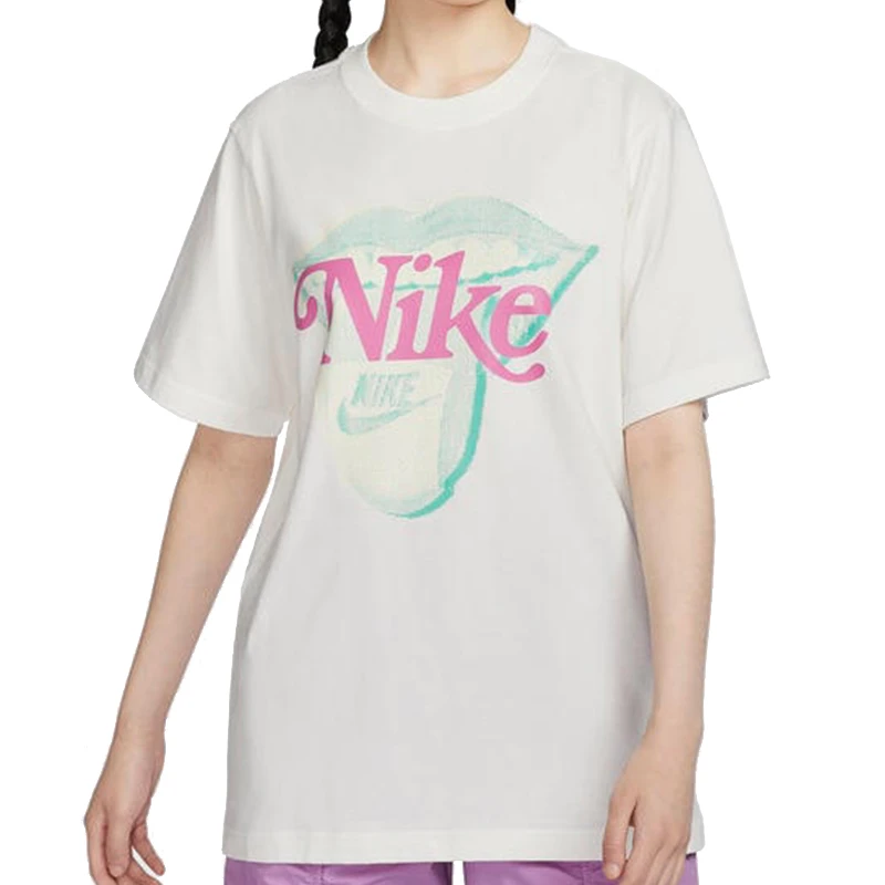 Nike耐克女款雅丹风运动休闲短袖T恤HM4594-133