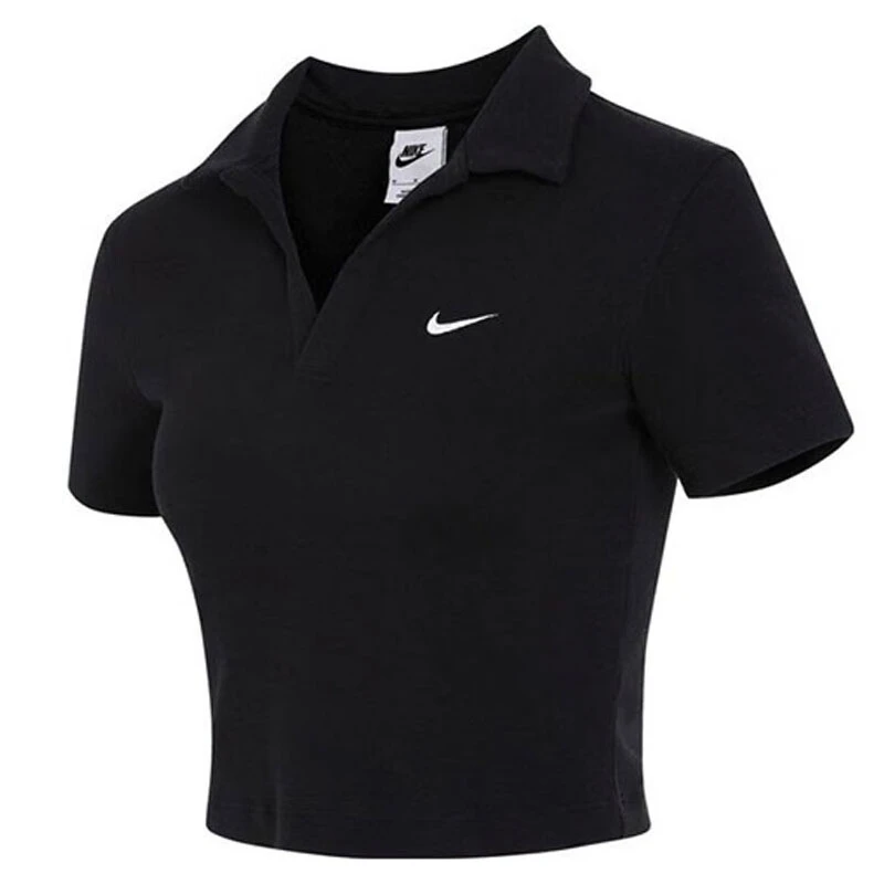 预Nike耐克女款高能感POLO运动休闲短袖T恤DV7885-010