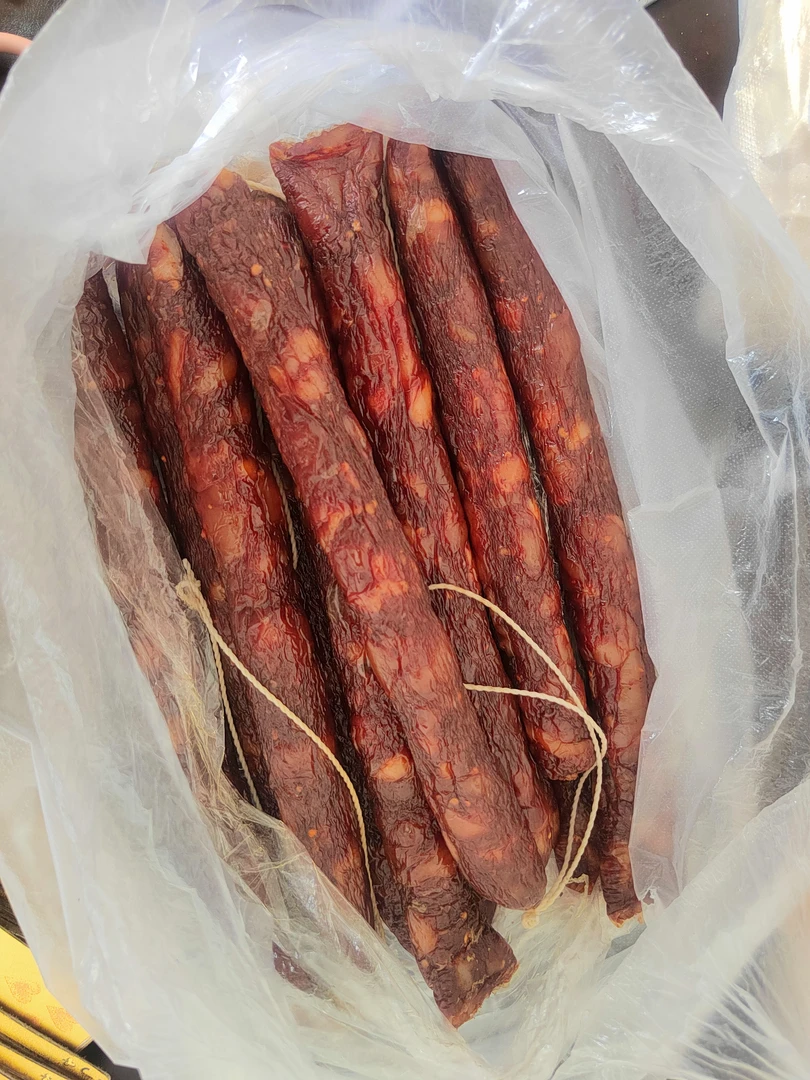 巫溪尖山高山土猪腊香肠腊肉