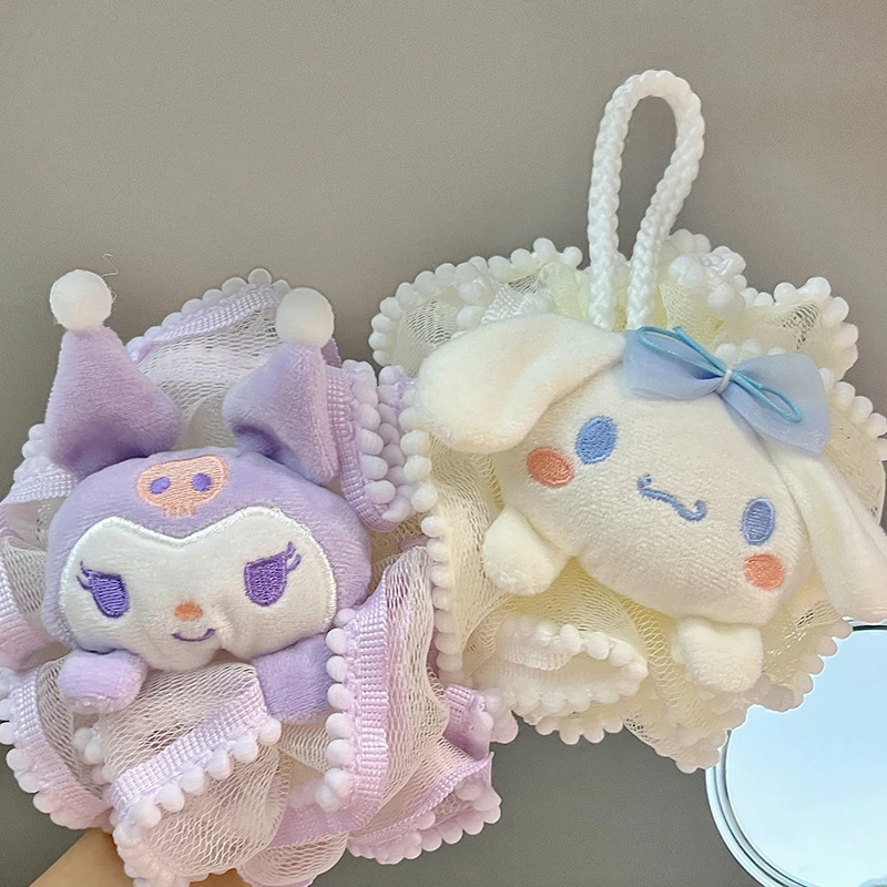 ins可爱卡通浴球学生搓澡球起泡器少女柔软家用沐浴花球花