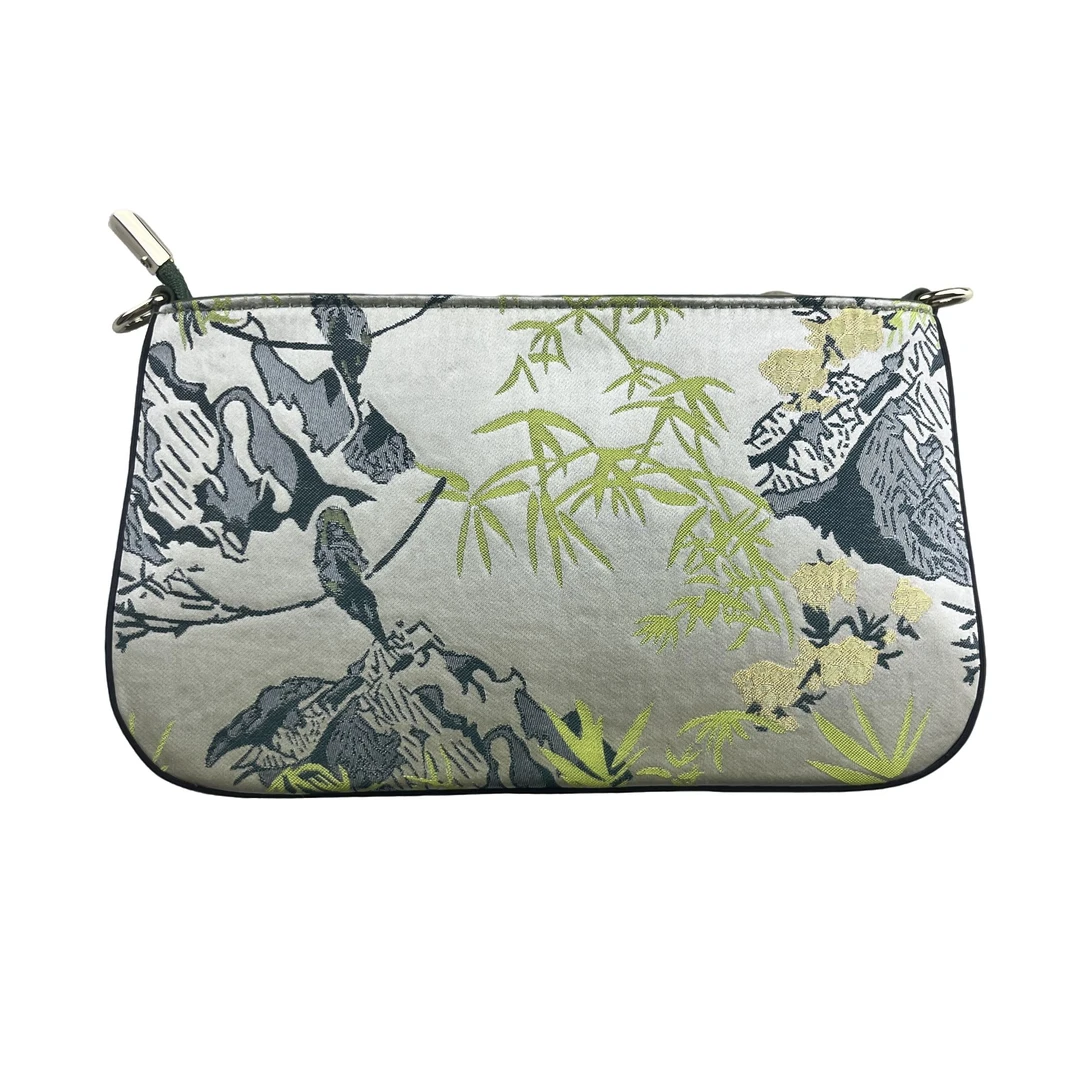 满分桑蚕丝真丝宋锦单肩包国风女士时尚奢侈花纹古风高级轻奢