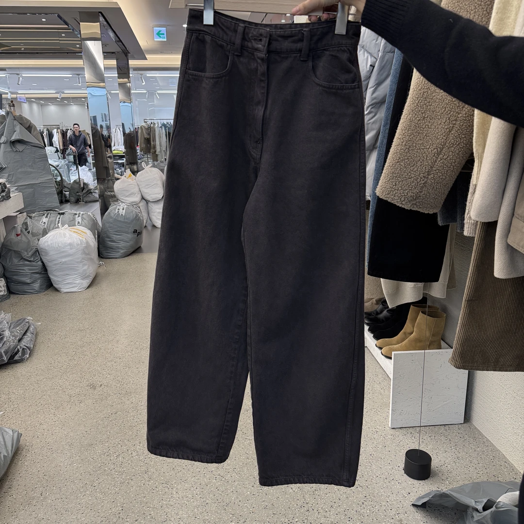【非凡领域】韩国东大门正品/NO退/at/紫咖/牛仔裤/110520