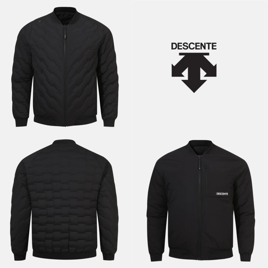 DESCENTE/迪桑特迪桑特3D立体图案羽绒夹克双面可穿SO421TDJO1