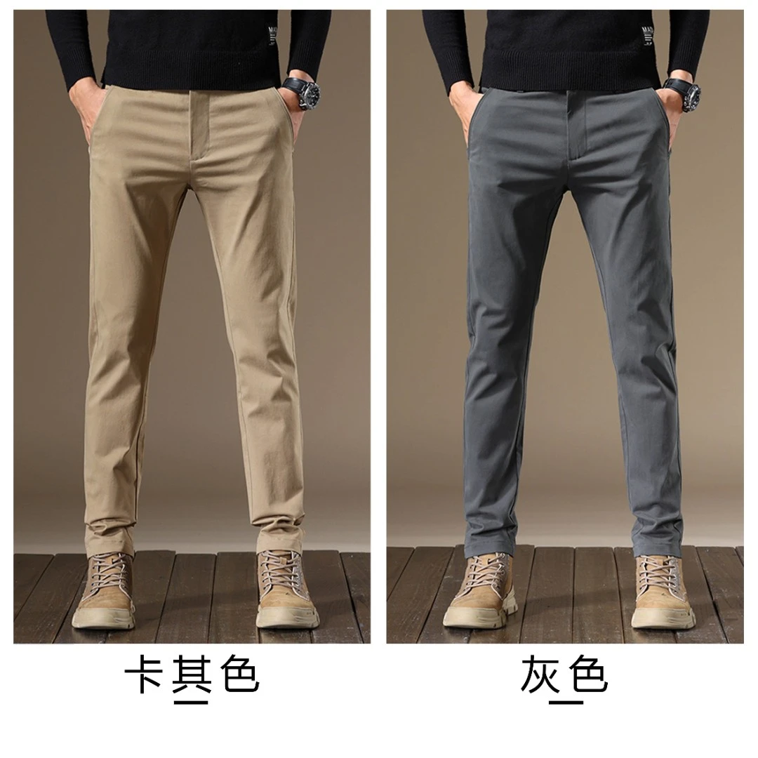 夏季男士潮流百搭修身直筒商务休闲裤 3129 XS