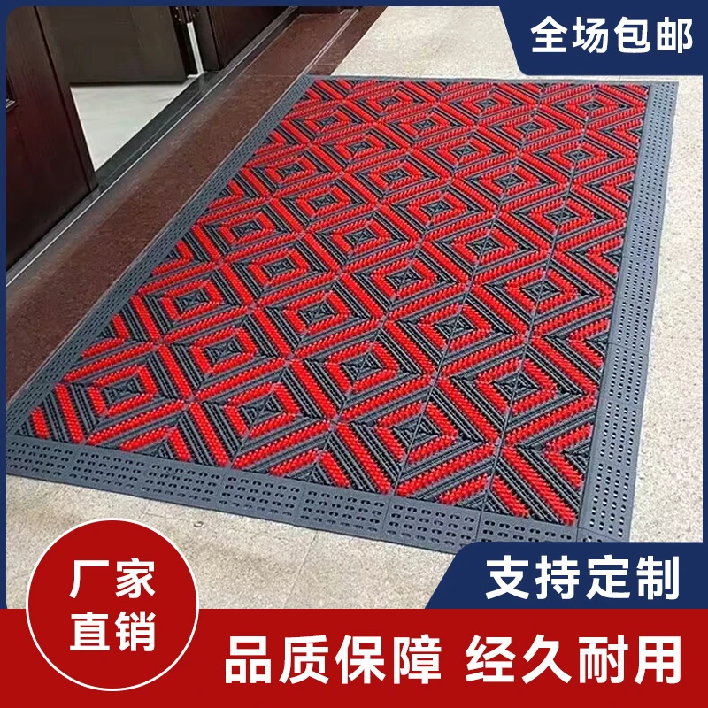 室外防滑地垫户外进门门口免洗防水地毯商场入户门垫防晒除尘商用
