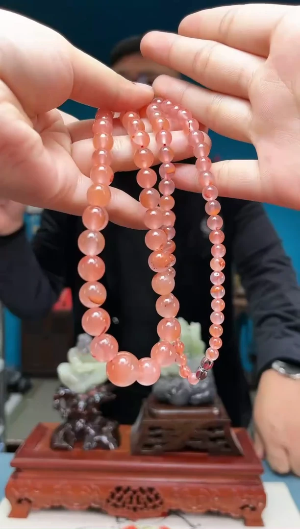 【闪购商品】南红玛瑙颈饰未镶嵌塔链多样性发
