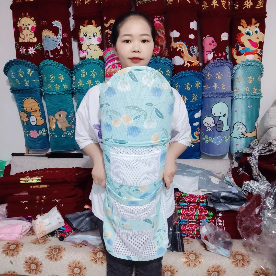 夏季传统婴儿新款老式薄款背带贵州云南背扇透气轻便外出宝宝背巾
