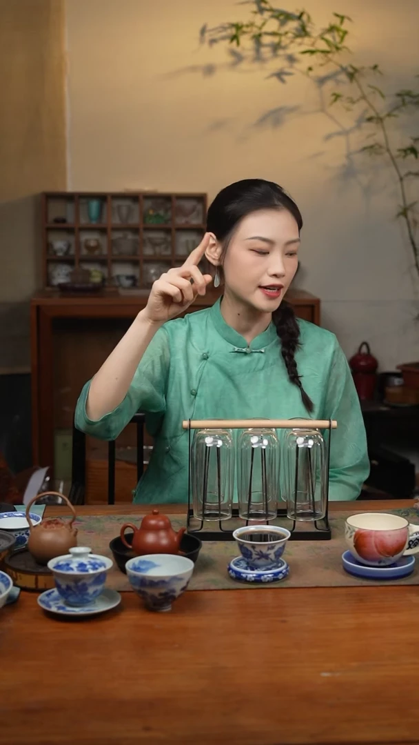【闪购商品】杯6个高硼硅玻璃杯+杯架