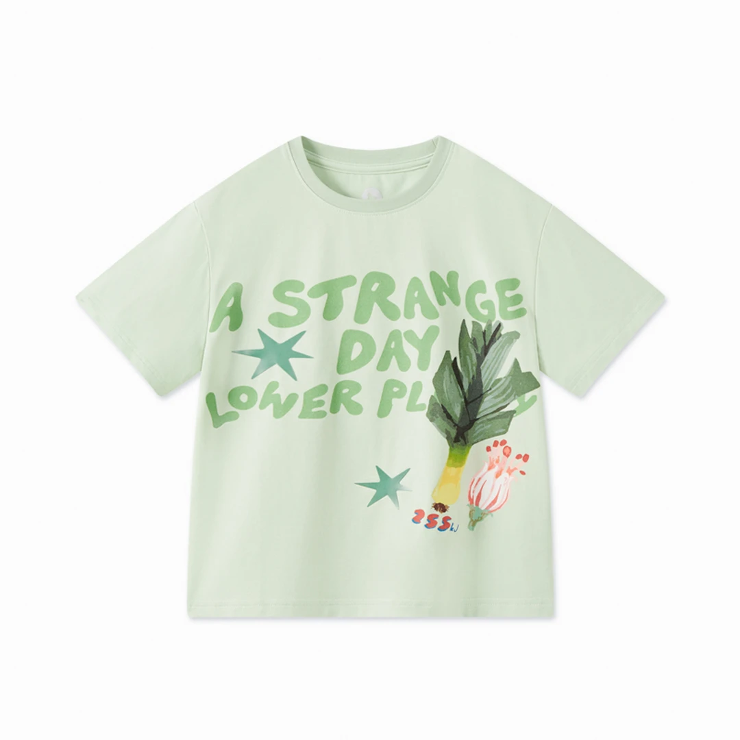 MQD童装儿童24夏新款潮酷休闲短袖T恤9642W03B4