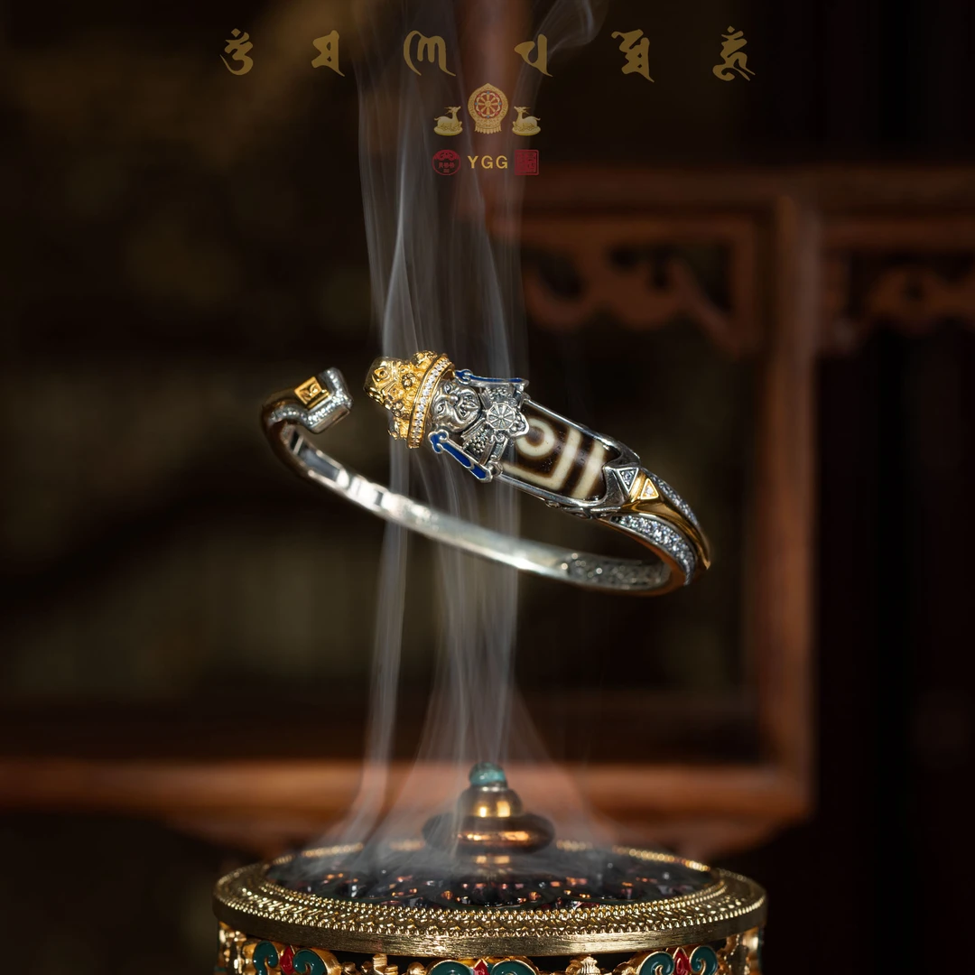 员格格【般若】财•尊扎基开口镯玛瑙/FPX07833