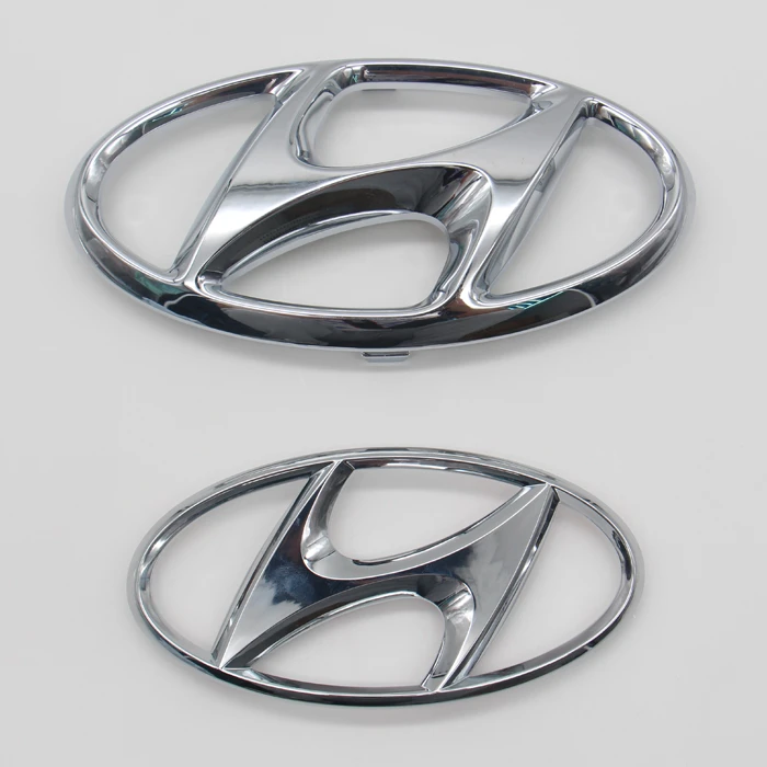 前后标适用于现代朗动车头标新款IX35中网标后尾标后盖箱标志