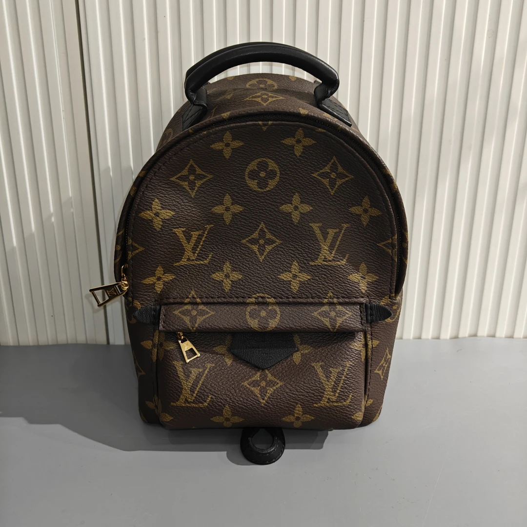 99新 LouisVuitton/路易威登 琅迪 Mini老花双肩包