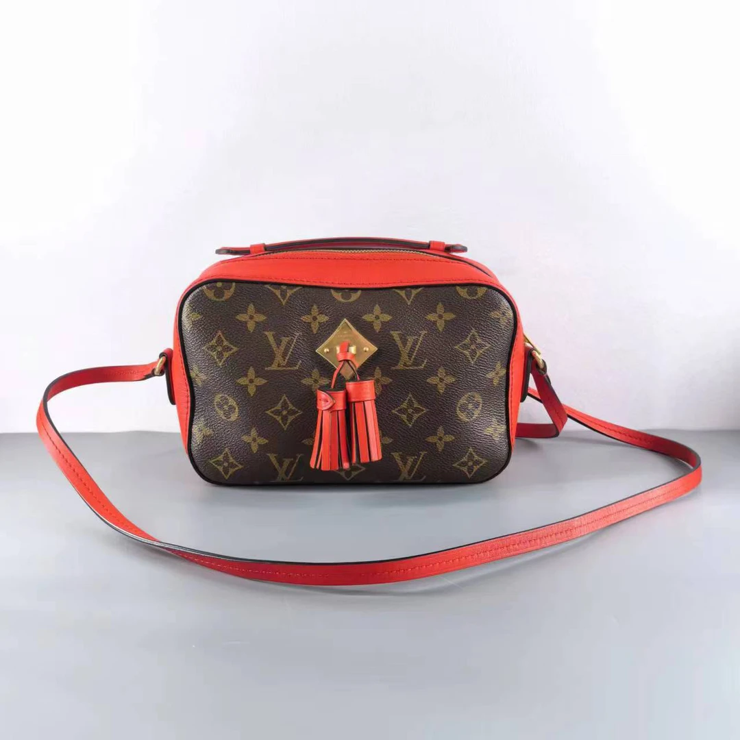 95新 包不多先生 琅迪 Lv 红色相机包 公价11500 lves586