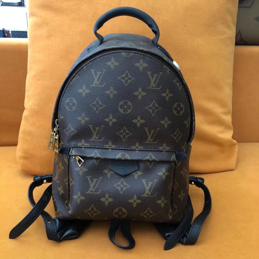 95新 LouisVuitton/路易威登 琅迪 lv 老花小号双肩包 lves213