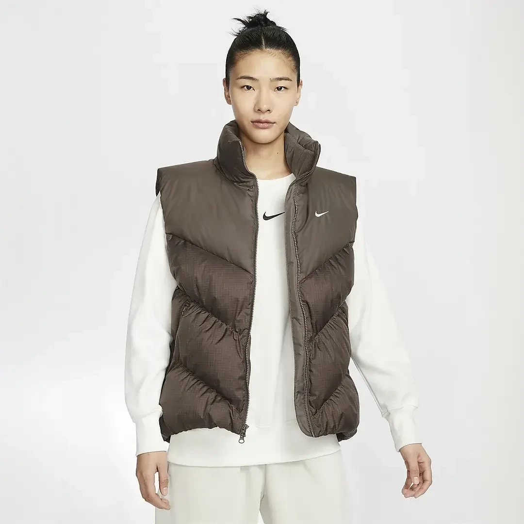 NIKE/耐克女款正品  风行者系列 羽绒 保暖 外穿马甲-HF7897-004