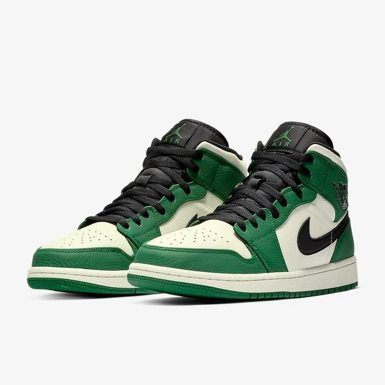 NIKE/耐克男鞋 AJ 1 中帮凯尔特人 绿 经典休闲板鞋852542-301