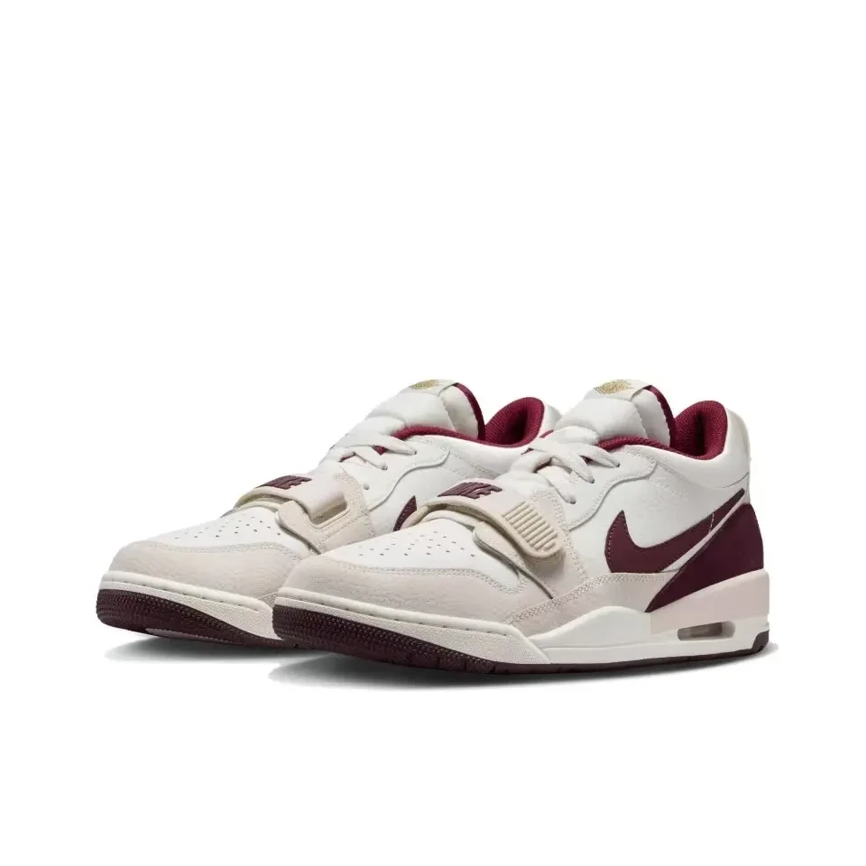 NIKE/耐克男鞋AJ 312复古缓震回弹酒红休闲篮球鞋板鞋-IB4712-161