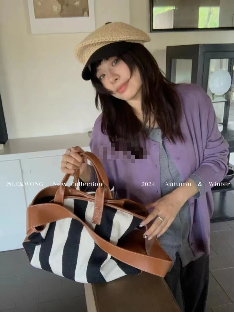 （HuTongLi）2024秋款微胖大码时尚休闲韩版显瘦百搭针织上衣