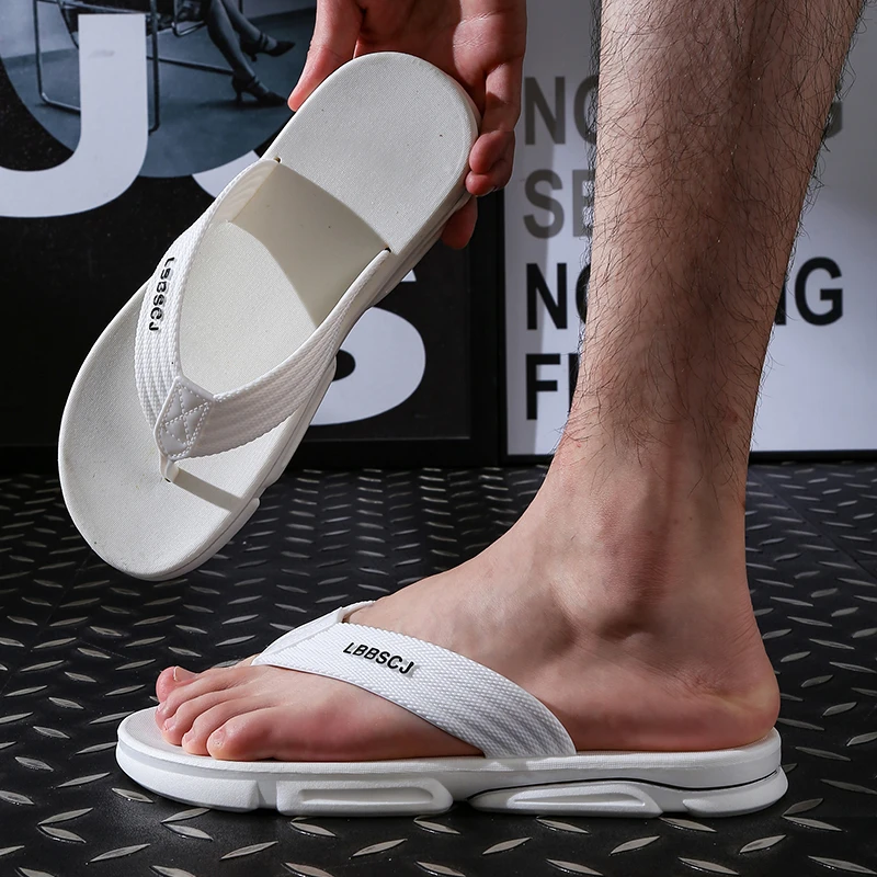 人字拖男夏季潮流外穿防滑夹脚运动软底舒适耐磨沙滩轻盈透气百搭