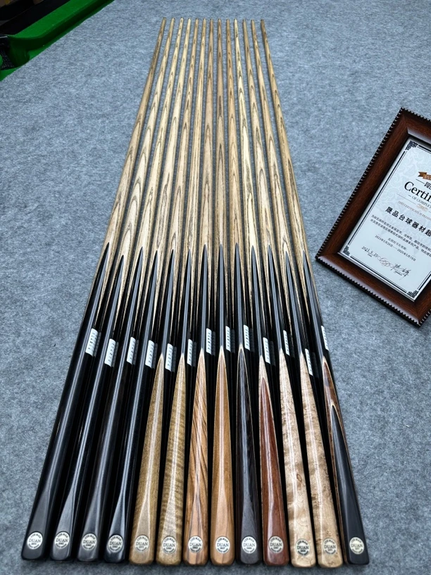 段氏球杆段氏黑牌中式参数中八球杆小头杆手工优质工匠金丝楠木