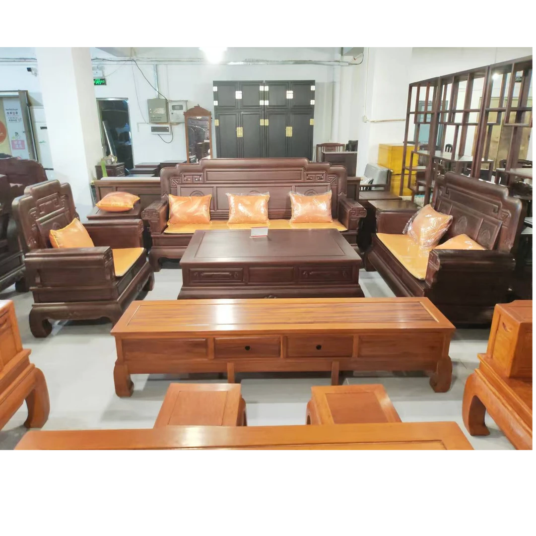 国色天香客厅六件套沙发