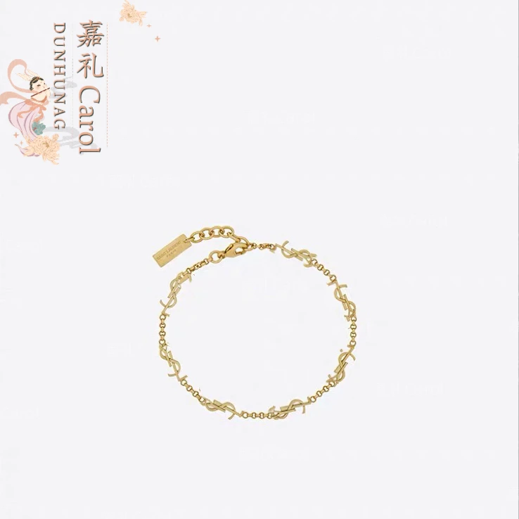 合成金属手链 JIALI(杨树林手链)23女新款字母手链 时尚