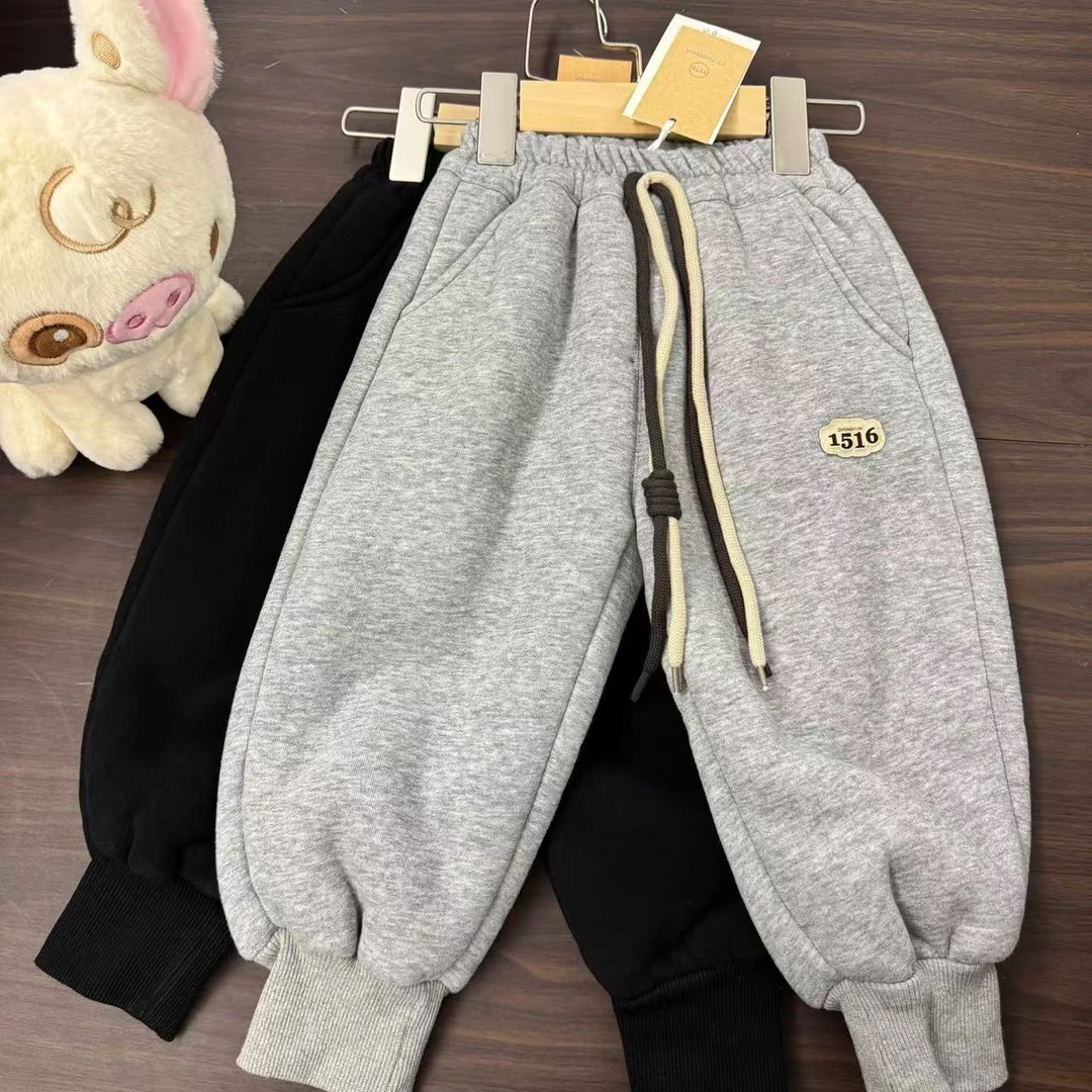 【56130】冬季新款儿童加绒裤子