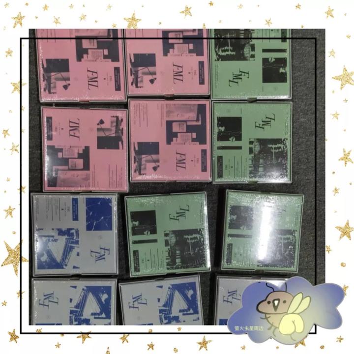 现货包邮 SEVENTEEN新专辑 迷你10 FML CARAT 克拉盘 官版小卡