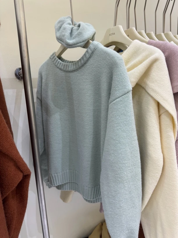 纯色毛衣带发圈（没有运费险）